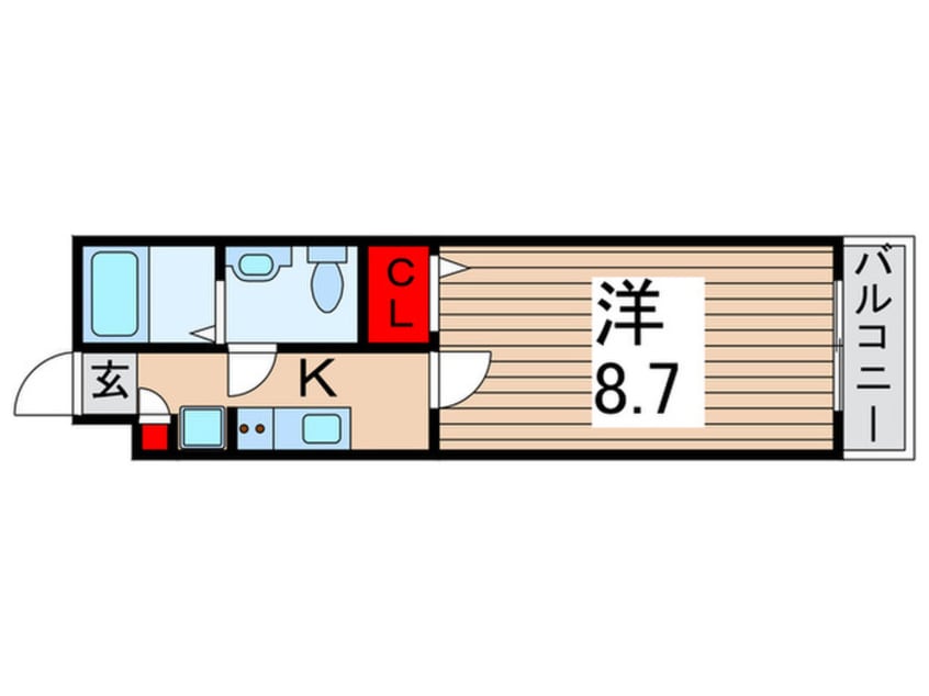 間取図 アーバハイツ扇大橋