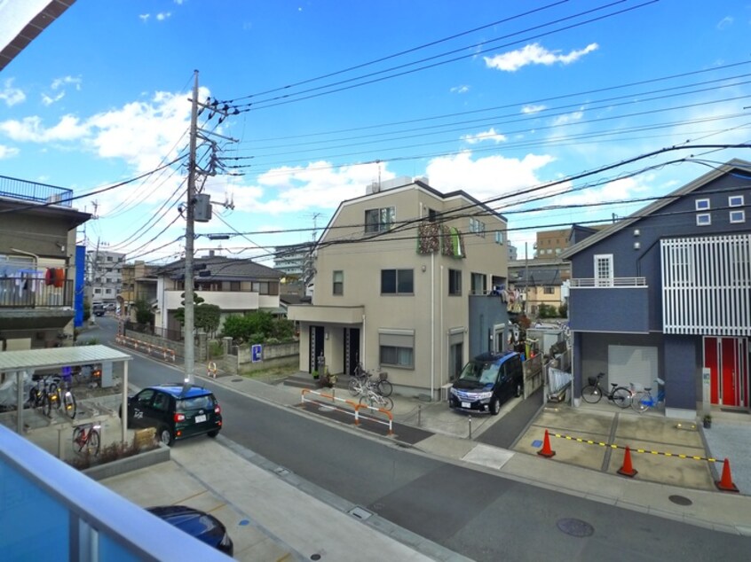 室内からの展望 アーバハイツ扇大橋
