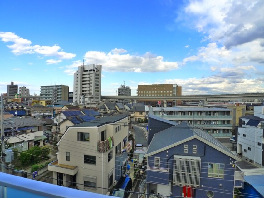 室内からの展望 アーバハイツ扇大橋