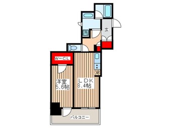 間取図 パークアクシス蔵前･春日通り