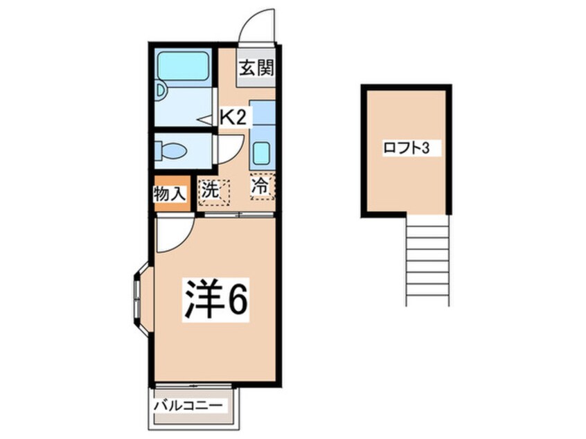 間取図 フラッツ横浜