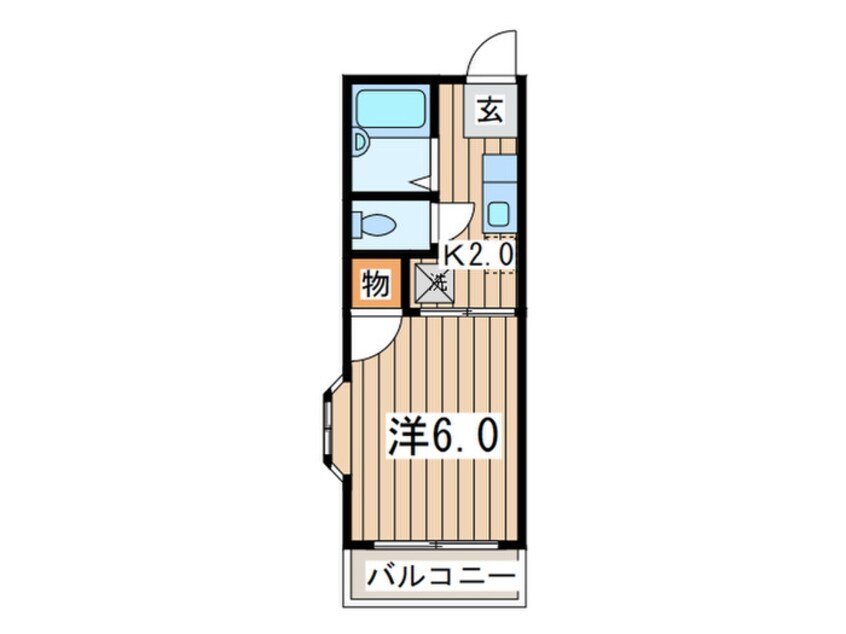 間取図 フラッツ横浜