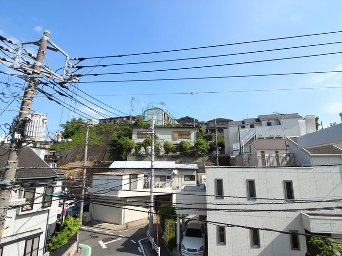 室内からの展望 フラッツ横浜