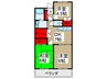 ウイング朝霞台 3DKの間取り