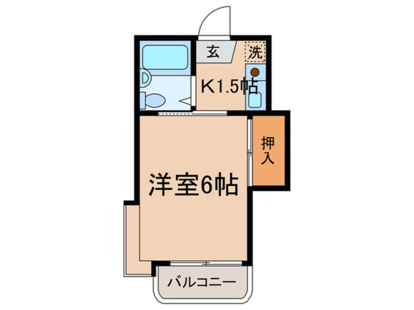 間取図 ウイング祖師谷