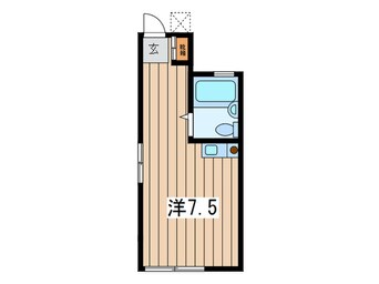 間取図 常盤台ホ－ムズ