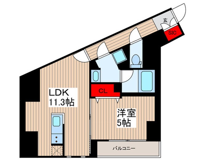 間取り図 ユリカロゼ東向島