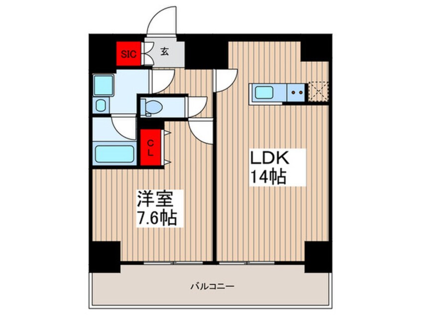 間取図 ユリカロゼ東向島