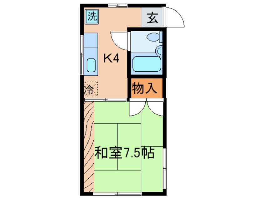 間取図 相馬ハイツ