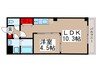 Ｒｅｇｕｌｕｓ幕張 1LDKの間取り