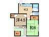 ＫＳグリ－ンハイツＣ 2Kの間取り