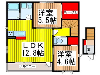 間取図 ルーチェⅡ