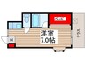 カレッジ川越 1Rの間取り