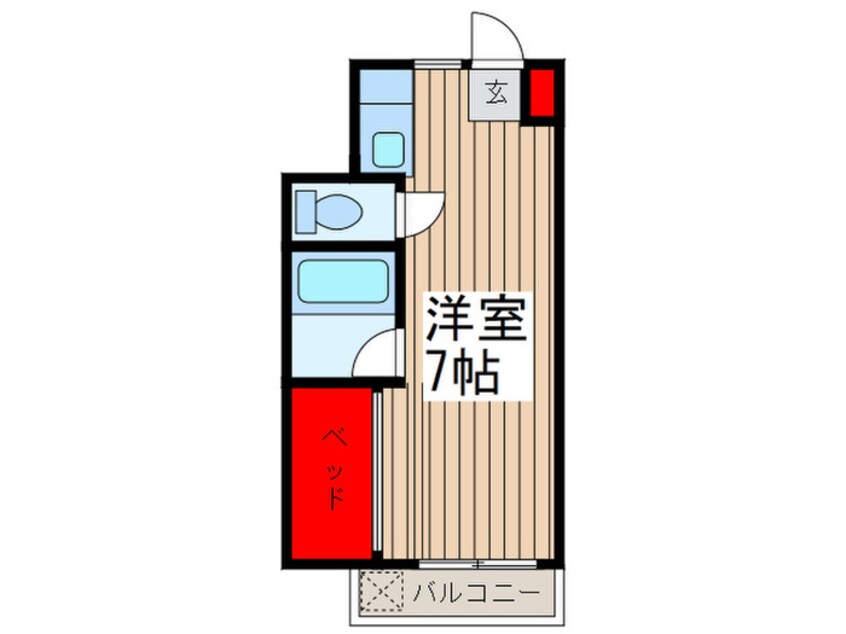 間取図 カレッジ川越