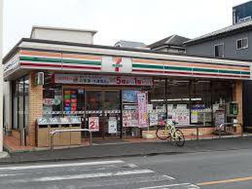 セブンイレブン川越岸町店(コンビニ)まで290m カレッジ川越