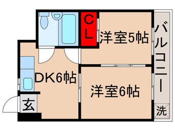 間取図 ハイマ－ト金町