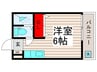 清水ビル 1Rの間取り