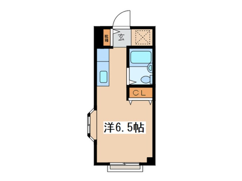 間取図 プラシーボ北島