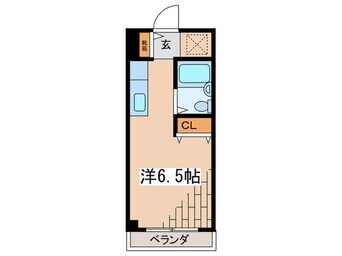 間取図 プラシーボ北島