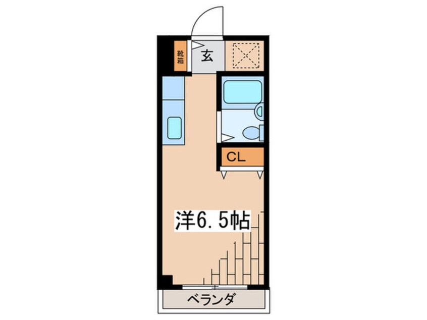 間取図 プラシーボ北島