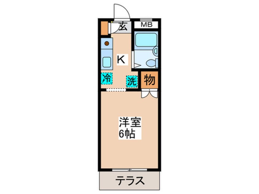 間取図 クレッセント宮前