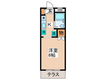 間取図 クレッセント宮前