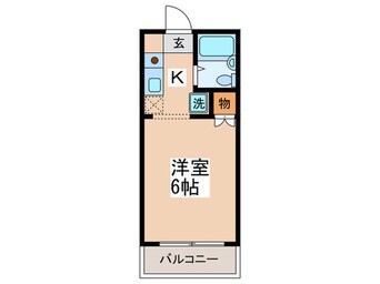 間取図 クレッセント宮前