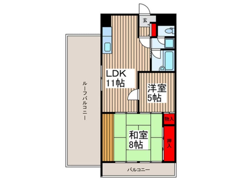 間取図 シオミプラザセブン