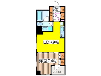 間取図 パークキューブ銀座イースト