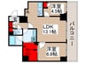 パ－クアクシス豊洲 2LDKの間取り