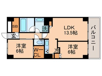 間取図 パ－クアクシス豊洲