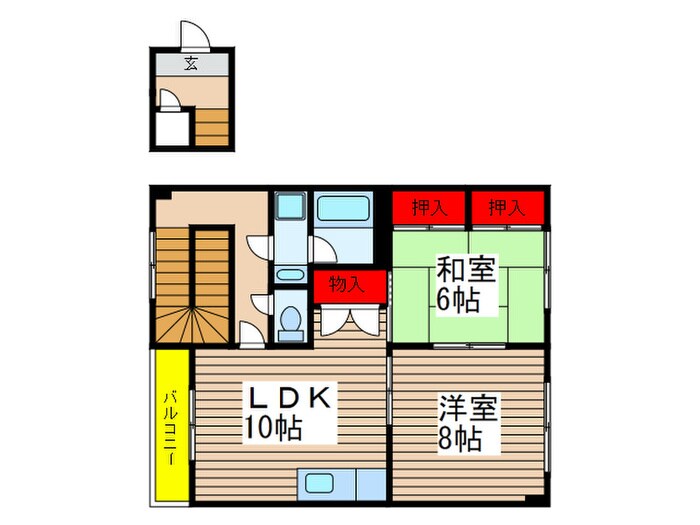 間取り図 ジュネス明光Ａ棟
