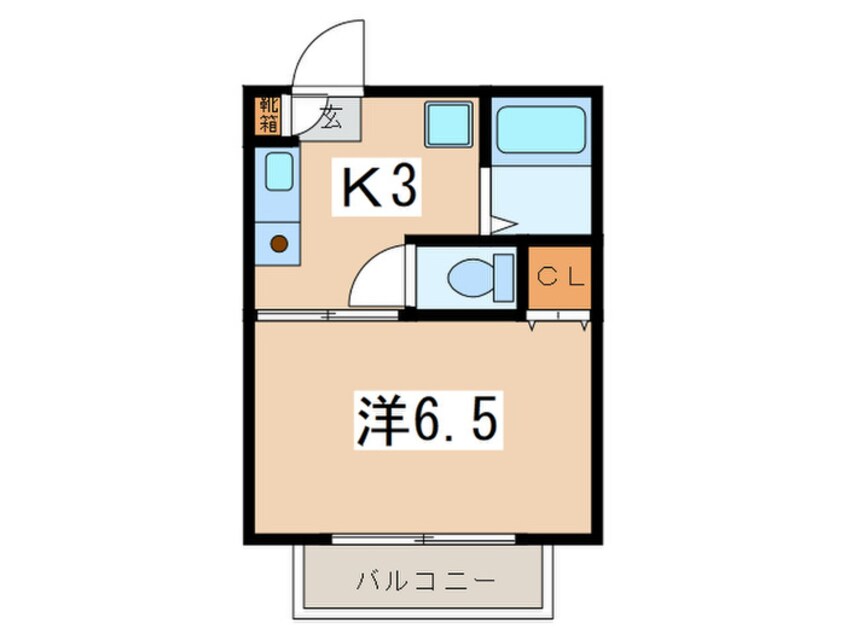 間取図 クリ－ンハイツ
