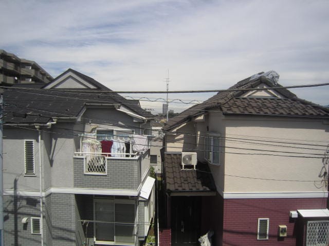 室内からの展望 クリ－ンハイツ