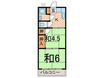 間取図 安井マンション
