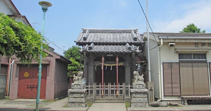 白山神社(公園)まで164m ｶﾞｰﾗ･ﾚｼﾞﾃﾞﾝｽ船堀ﾌﾟﾛﾑﾅｰﾄﾞ(703)