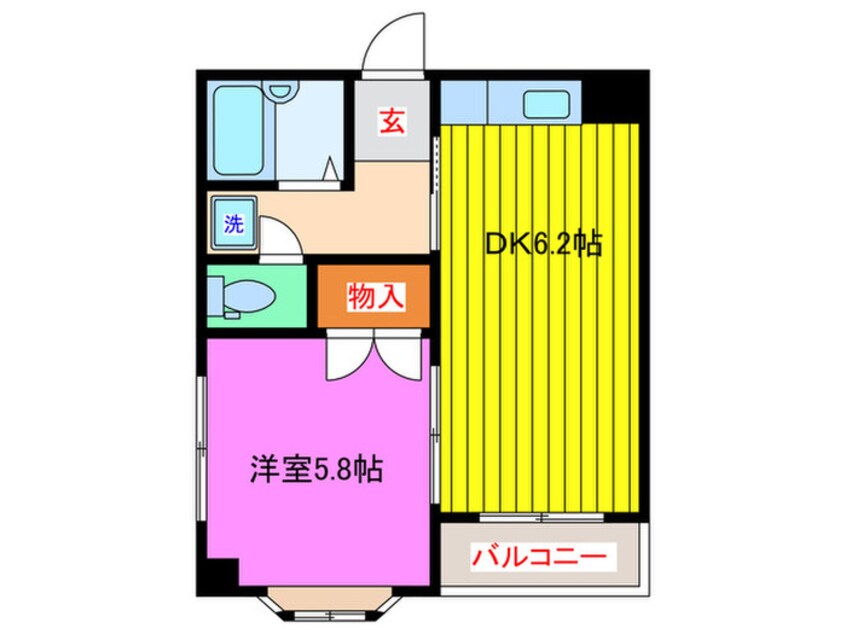 間取図 コ－トハウスしんや