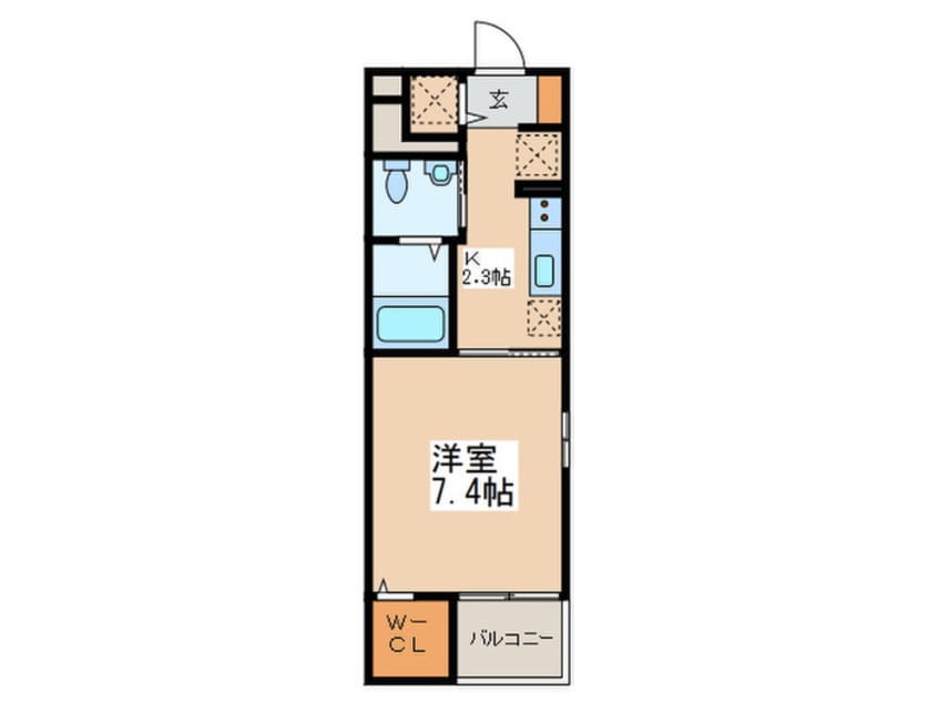 間取図 ラフレシール