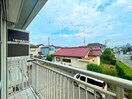 室内からの展望 上原コーポ