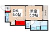 ニューテイル南小岩 1DKの間取り