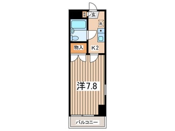 間取図 セルシオン相模原Ⅱ