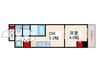 クレストコート町屋 1DKの間取り