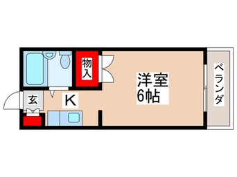 間取図 ハウス中村