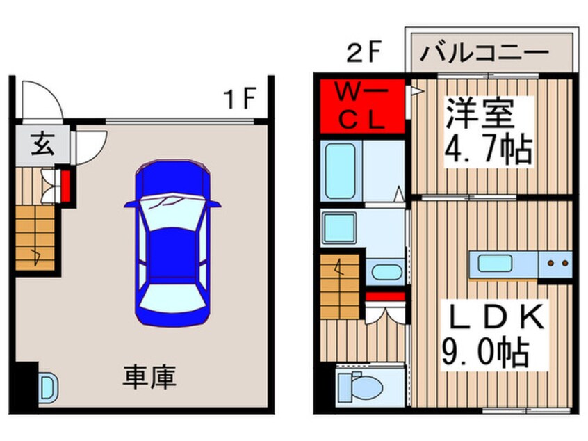 間取図 Lumirea　A棟