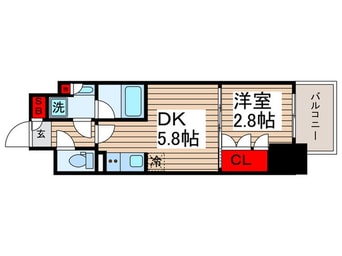 間取図 リビオメゾン木場
