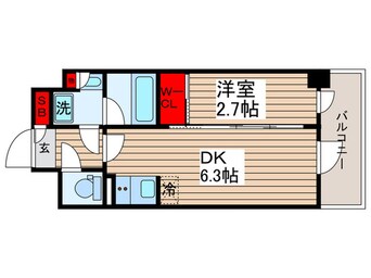 間取図 リビオメゾン木場