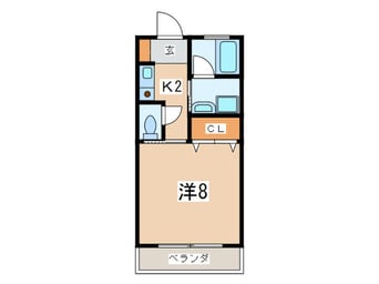 間取図 エクセルコート