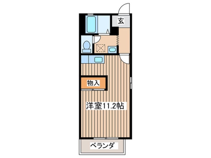間取り図 リブェ－ルハイツＢ