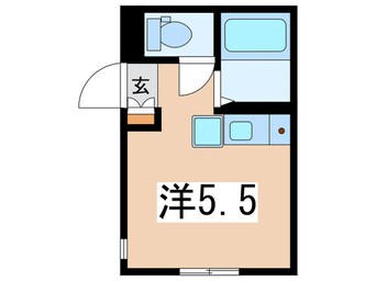 間取図 バイオレットヒルズ白楽