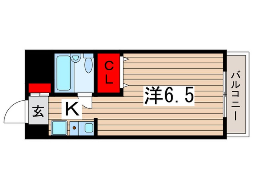 間取図 フェリス西千葉